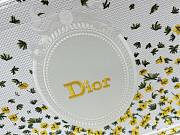 Kitlife Dior Medium Book Tote with Strap Buttercup Dior Embroidery and White Dior Médaillon 36x27.5x16.5cm  - 4