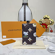 Kitlife Louis Vuitton Pocket Floral Silkscreen Wallet M27542 7.5x1x11.1cm - 6