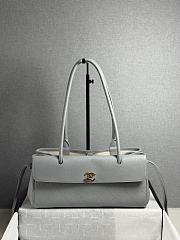 Kitlife Chanel Small Shopping Bag White Grained Calfskin AS6288 31x15x12cm  - 1