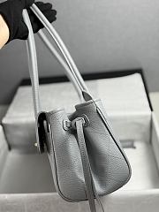 Kitlife Chanel Small Shopping Bag White Grained Calfskin AS6288 31x15x12cm  - 4