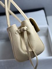 Kitlife Chanel Small Shopping Bag Beige Grained Calfskin AS6288 31x15x12cm - 5
