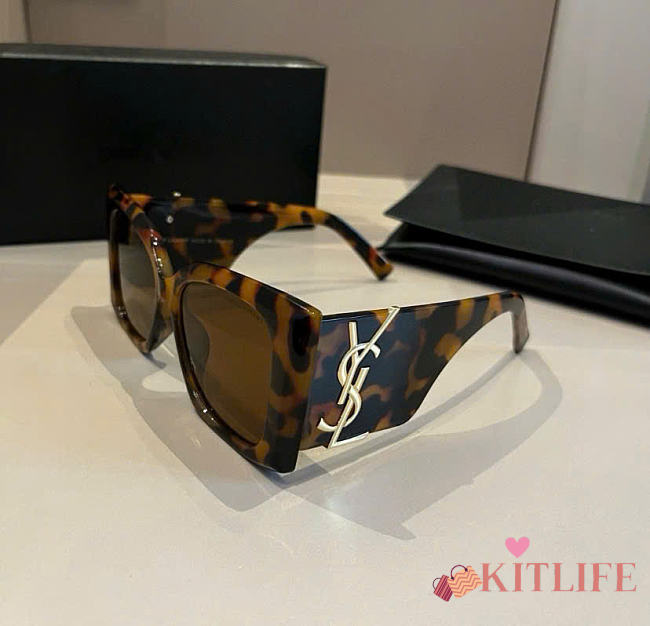 Kitlife Saint Laurent Blaze Sunglasses Brown - 1