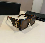 Kitlife Saint Laurent Blaze Sunglasses Brown - 4