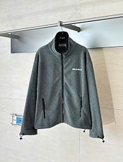 Kitlife Miu Miu Fleece Sweatshirt Grey  - 1