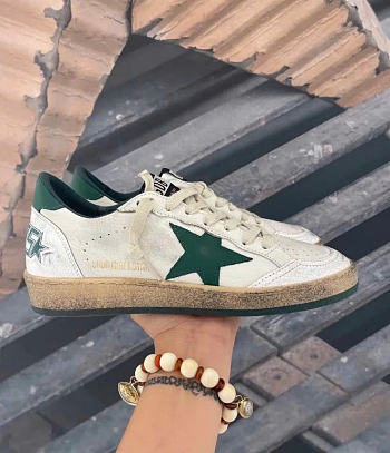 Kitlife Golden Goose Classic Green Couple Style Ballstar Shoes