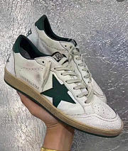 Kitlife Golden Goose Classic Green Couple Style Ballstar Shoes - 2