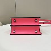 Kitlife Fendi Peekaboo ISeeU Small Bag Pink 20x11x15cm  - 5