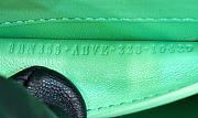 Kitlife Fendi Peekaboo ISeeU Small Bag Green 20x11x15cm  - 4