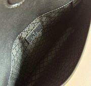 Kitlife Gucci Web Trademark Small Belt Bag Black Soft Leather 867032 24x17x3.5cm - 4