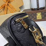 Kitlife Louis Vuitton Mini Bumbag Black M46917 17x12x9.5cm - 3
