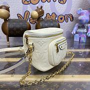 Kitlife Louis Vuitton Mini Bumbag Cream M83275 17x12x9.5cm  - 2