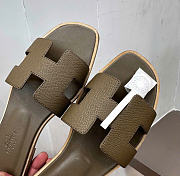 Kitlife Hermes 25 Oasis Oran Sandals Green Olive - 2