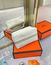 Kitlife Hermes Bride-a-Brac Case Off-white 20x25cm - 6