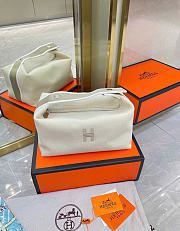 Kitlife Hermes Bride-a-Brac Case Off-white 20x25cm - 2
