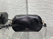 Kitlife Dior Bow Pouch Black 20x11x8cm  - 1