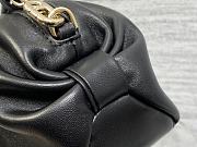 Kitlife Dior Bow Pouch Black 20x11x8cm  - 4