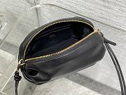 Kitlife Dior Bow Pouch Black 20x11x8cm  - 2