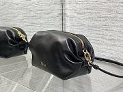 Kitlife Dior Bow Pouch Black 20x11x8cm  - 3