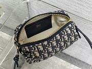Kitlife Dior Bow Pouch Blue Oblique 20x11x8cm  - 5