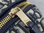 Kitlife Dior Bow Pouch Blue Oblique 20x11x8cm  - 2