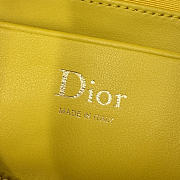 Kitlife Dior Bow Pouch Yellow 20x11x8cm - 4