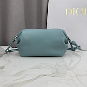 Kitlife Dior Bow Pouch Blue 20x11x8cm - 6