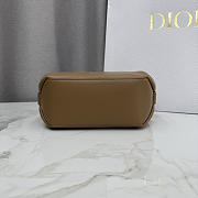 Kitlife Dior Bow Pouch Brown 20x11x8cm - 5
