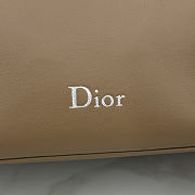 Kitlife Dior Bow Pouch Brown 20x11x8cm - 2