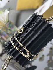 Kitlife Dior Miss Embroidered Beaded Black Chain Bag M0997 21x11.5x4cm  - 6