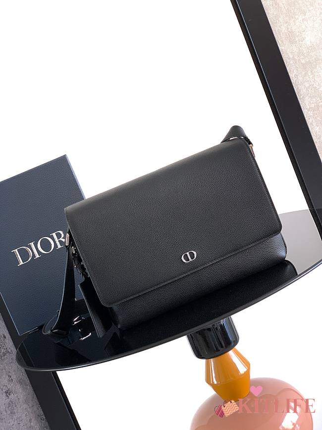 Kitlife Dior CD Icon Messenger Bag with Flap 32x23x9CM - 1