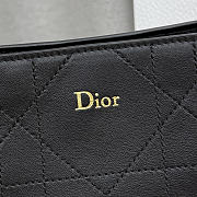 Kitlife Dior Trianon Bag with Chain Black 25x21x7cm - 3