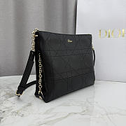 Kitlife Dior Trianon Bag with Chain Black 25x21x7cm - 2