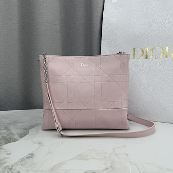 Kitlife Dior Trianon Bag with Chain Pink 25x21x7cm