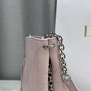 Kitlife Dior Trianon Bag with Chain Pink 25x21x7cm - 5