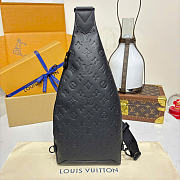 Kitlife Louis Vuitton Duo Slingbag Black M21890 20x42x6cm - 4