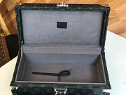 Kitlife Louis Vuitton Coffret Blue 8 Watch Case Monogram Canvas Black M4700B 34x18x11cm - 4