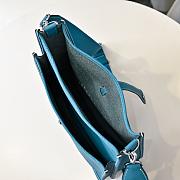 Kitlife Hermes Clemence Evelyne PM Bag Blue 29x30x8cm - 2