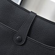 Kitlife Hermes Clemence Evelyne PM Bag Black 29x30x8cm - 2