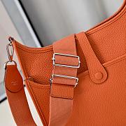 Kitlife Hermes Clemence Evelyne PM Bag Orange 29x30x8cm - 5