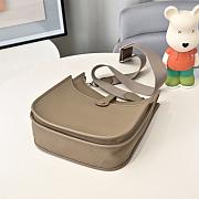 Kitlife Hermes Clemence Evelyne PM Bag Grey 29x30x8cm - 5