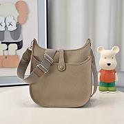 Kitlife Hermes Clemence Evelyne PM Bag Grey 29x30x8cm - 2