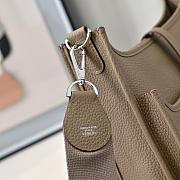 Kitlife Hermes Clemence Evelyne PM Bag Grey 29x30x8cm - 3