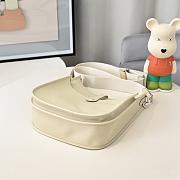 Kitlife Hermes Clemence Evelyne PM Bag White 29x30x8cm - 6