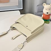 Kitlife Hermes Clemence Evelyne PM Bag White 29x30x8cm - 2