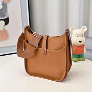 Kitlife Hermes Clemence Evelyne PM Bag Brown 29x30x8cm - 2