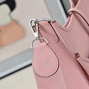 Kitlife Hermes Clemence Evelyne PM Bag Pink 29x30x8cm - 4