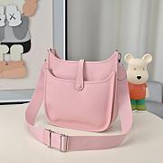 Kitlife Hermes Clemence Evelyne PM Bag Pink 29x30x8cm - 3