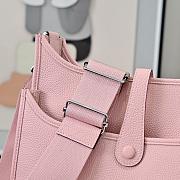 Kitlife Hermes Clemence Evelyne PM Bag Pink 29x30x8cm - 2