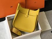 Kitlife Hermes Clemence Evelyne PM Bag Yellow 29x30x8cm - 5
