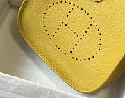 Kitlife Hermes Clemence Evelyne PM Bag Yellow 29x30x8cm - 2
